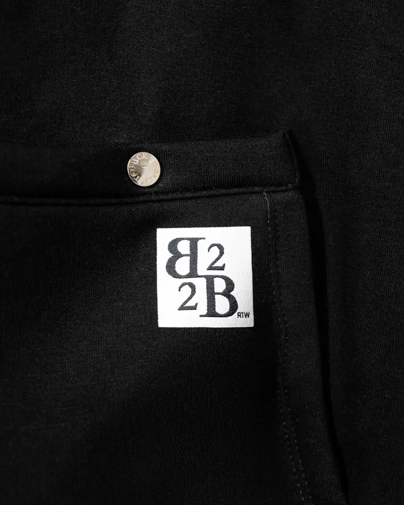 Felpa Hoodie Black Shadow — Anteprima 3